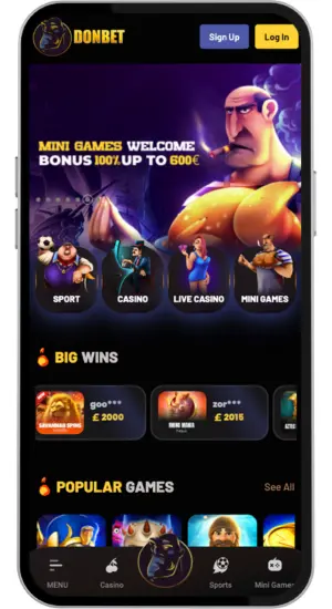 Homepage of an online casino hosting Sizzling Hot Deluxe