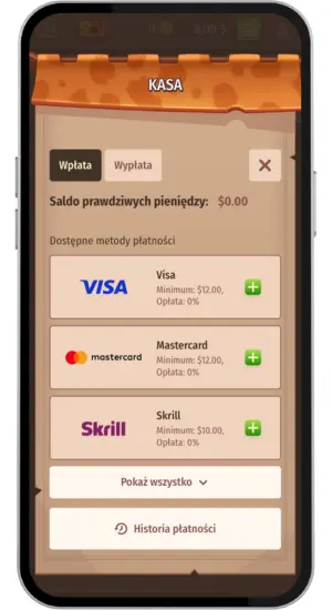 Aktywacja bonusu powitalnego w kasynie